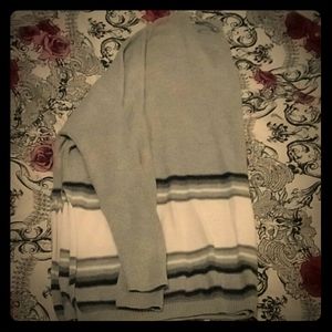 Shrinking Violet Pancho sweater